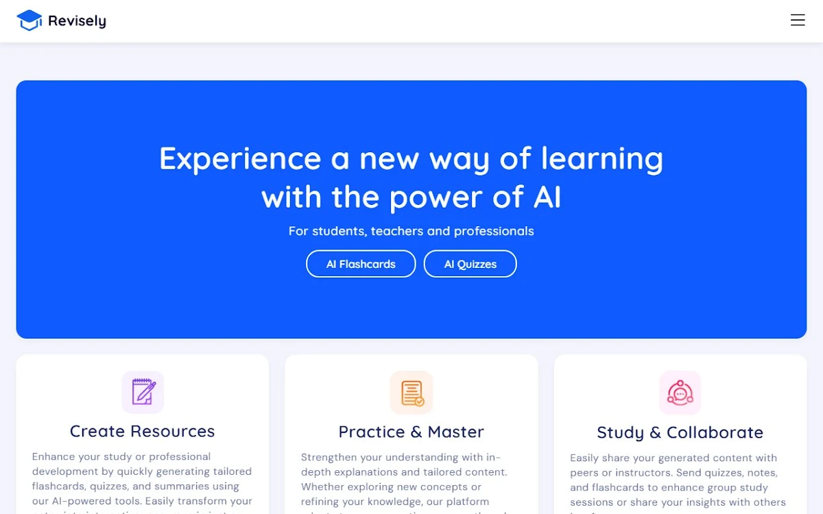 Captura de AI Quiz Builder