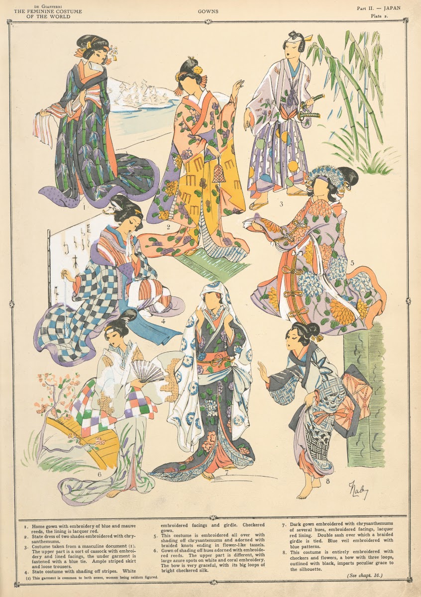 Japan  Gowns 1926 1927