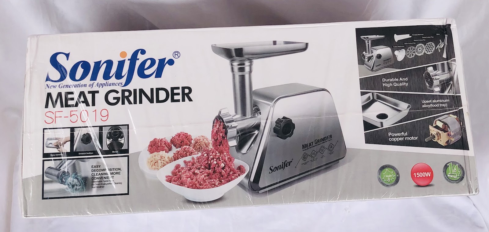 Photo 2 of Sonifer Meat Grinder (SF-5019)