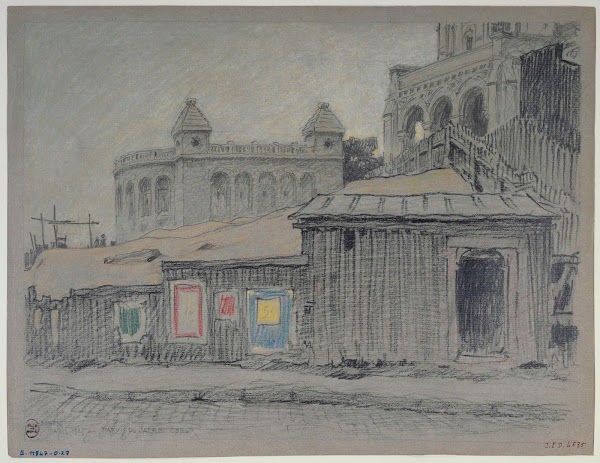 Le parvis du Sacré Cœur 1925