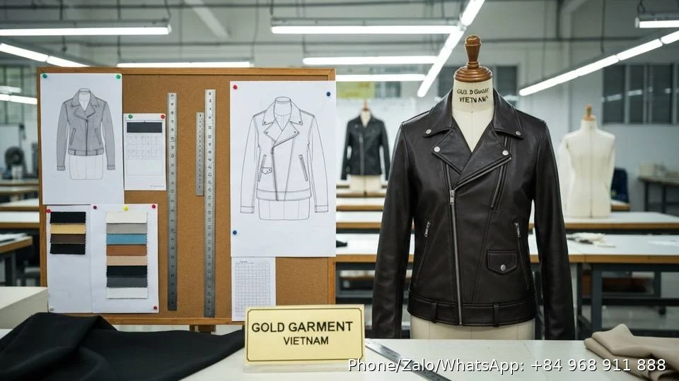 Leather Jacket Manufacturer - Gold Garment Vietnam