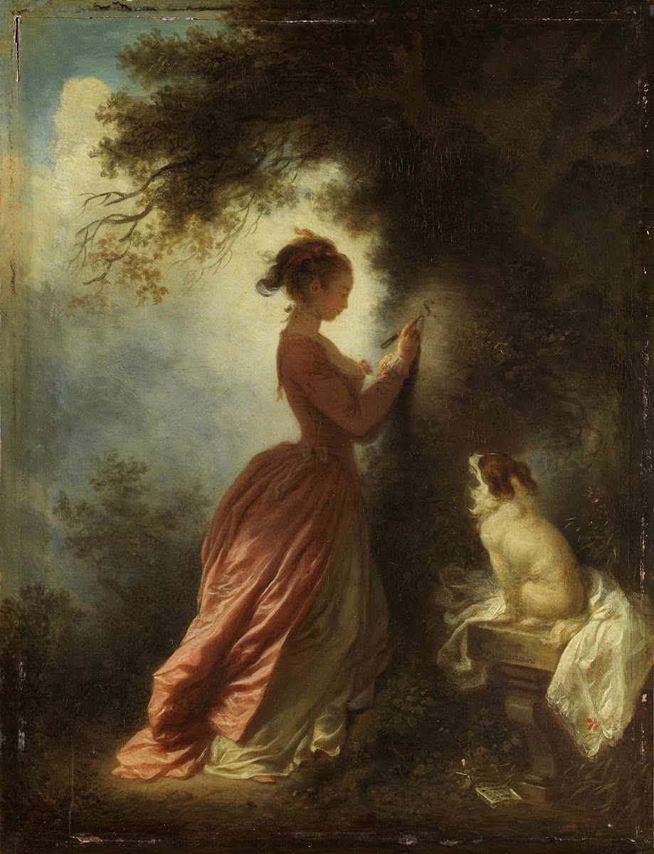 Le chiffre damour The Souvenir c1775   c1780
