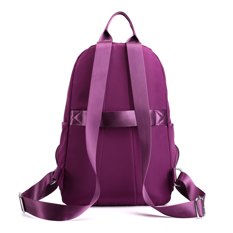 Backpack with drink compartment, nylon, back load distribution