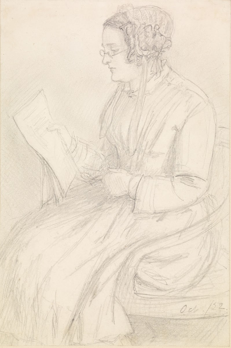 Portrait of Frances Rossetti the Artists Mother 1988