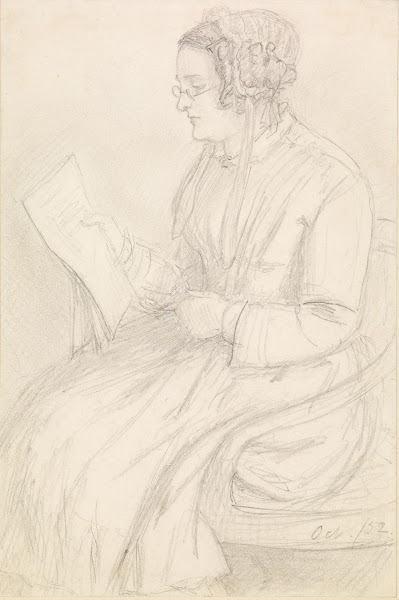 Portrait of Frances Rossetti the Artists Mother 1988