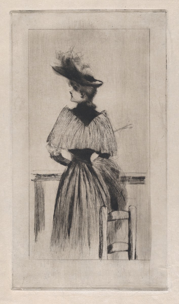 Young Woman Seen From Behind 188889