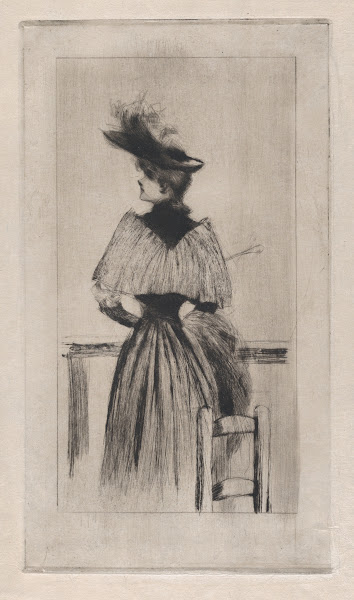 Young Woman Seen From Behind 188889