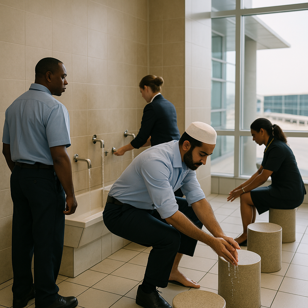 Dallas Fort Worth Airport Implements Muslim Ablution Stations: A Step Toward Inclusive Workforce Environments