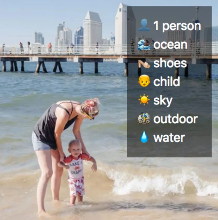 Captura de Facebook Computer Vision Tags