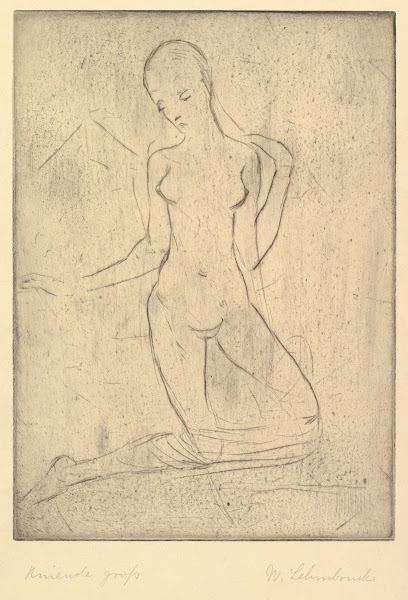 Kneeling One Kneide groß 1911