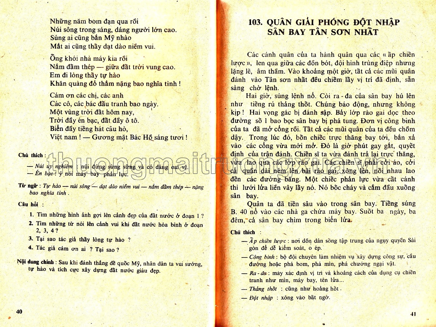 Tập đọc lớp 5 phổ thông (tập 2)  - Trang 22