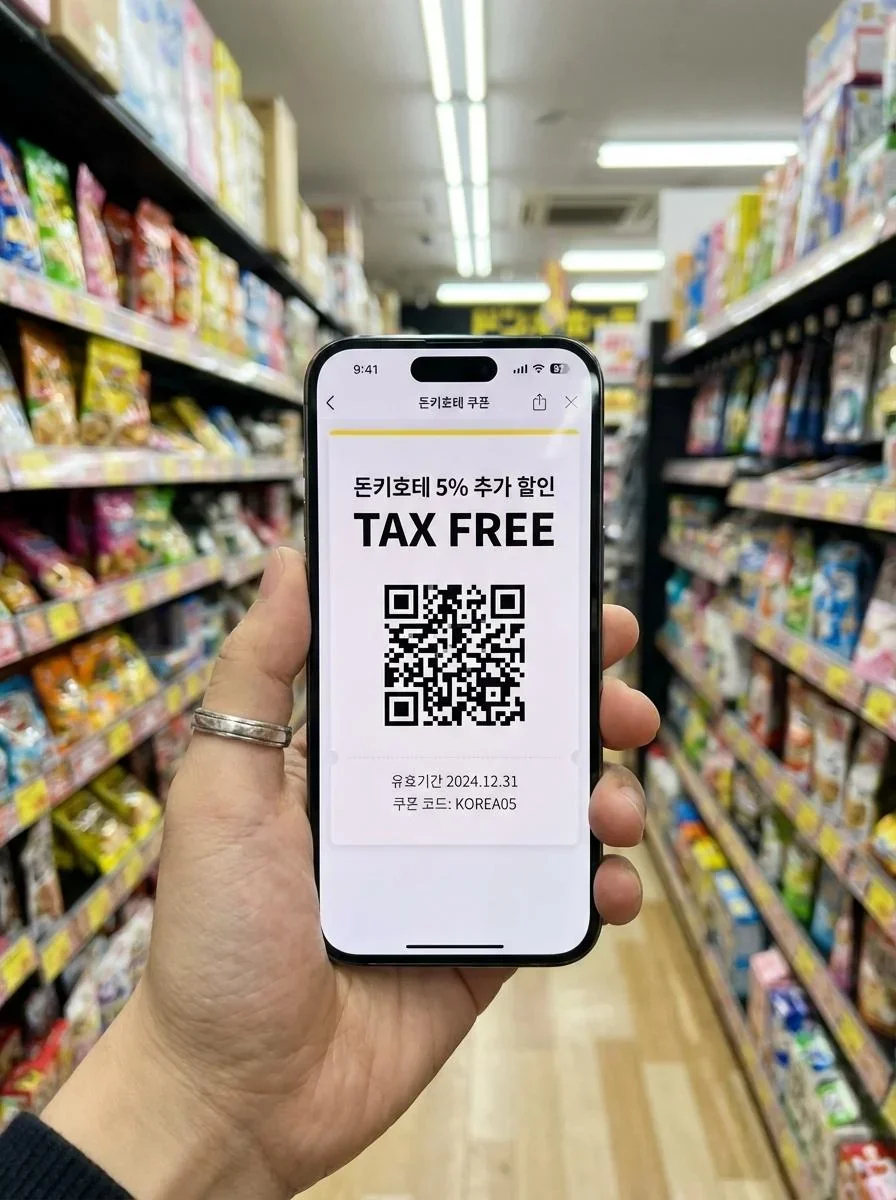 편의점 냉장고에 진열된 다양한 종류의 캔맥주와 꼬치