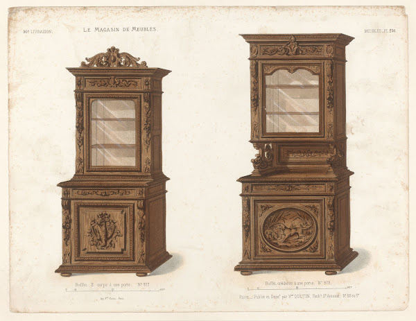 Buffet 2 corps à une port Buffet crédence à une porte 1832   1904