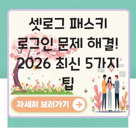 셋로그 패스키 로그인 문제 해결