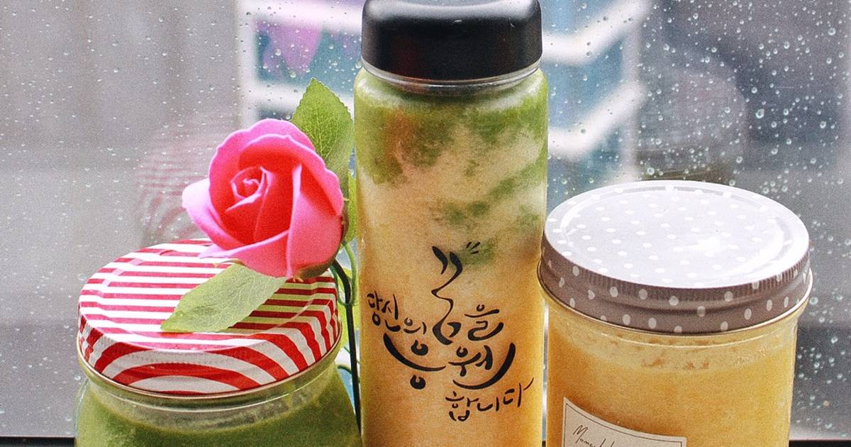 Ngày mưa và sinh tố bó xôi, sinh tố dưa lê