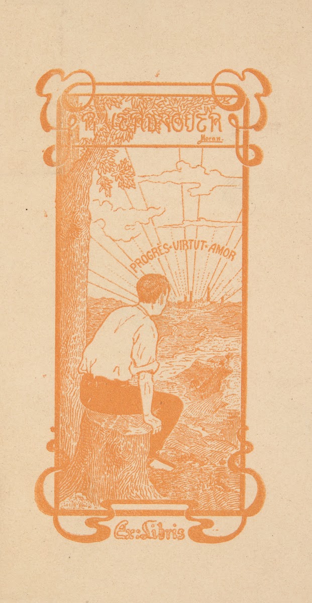 Ekslibris Verdaguer 1890 1920