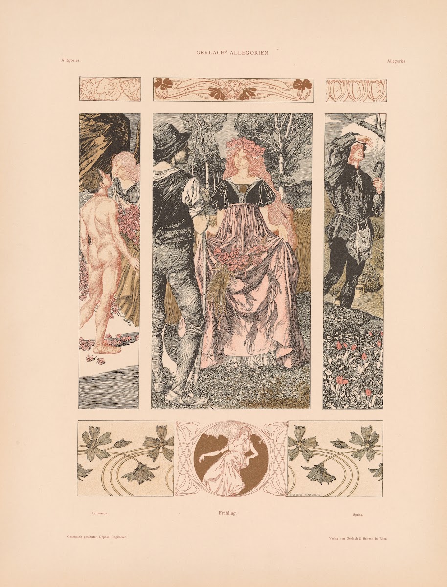 Allegorien neue Folge Pl056 1900