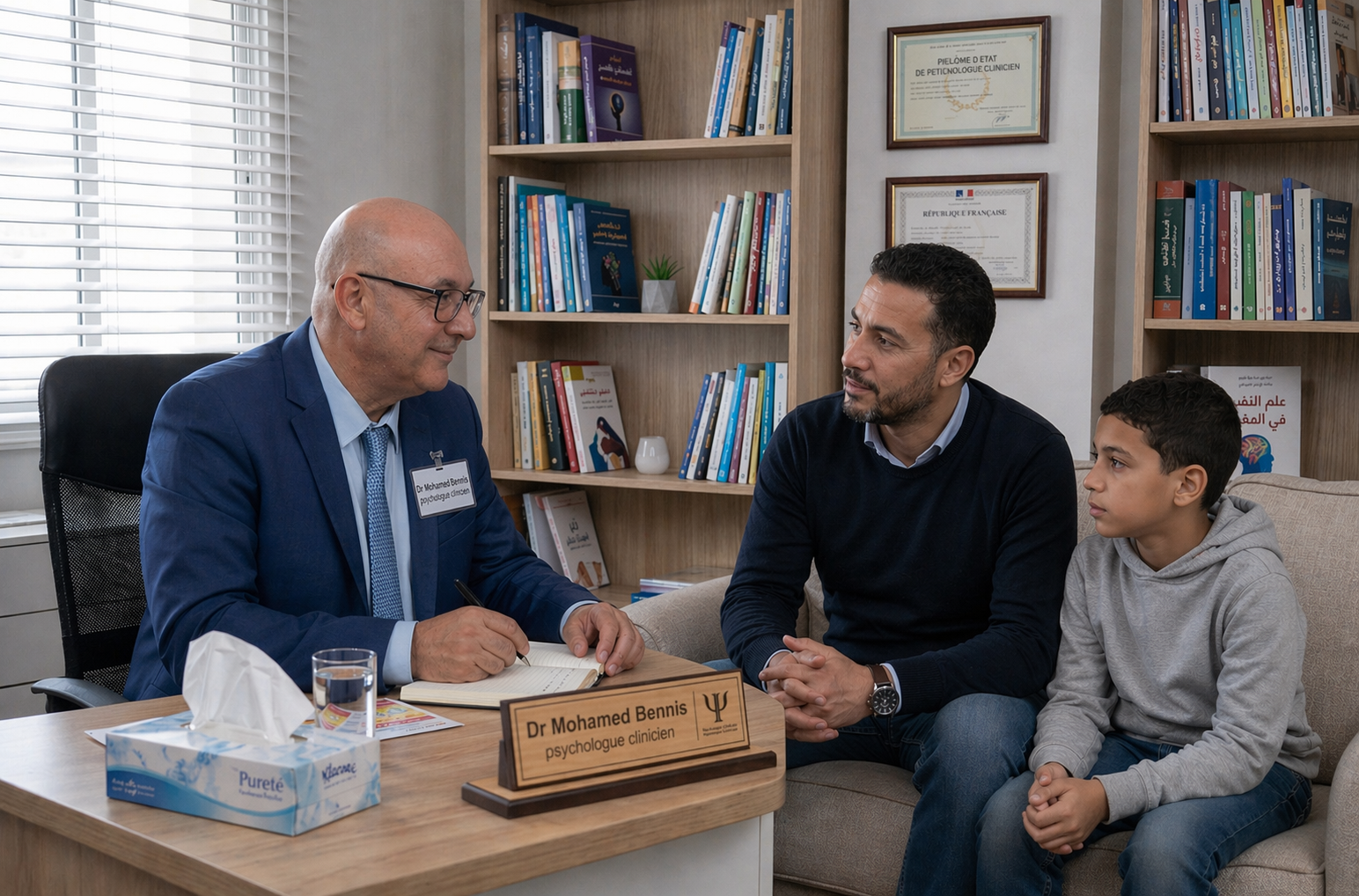 Psychologue pour enfants Casablanca – consultation psychologique enfants Maroc