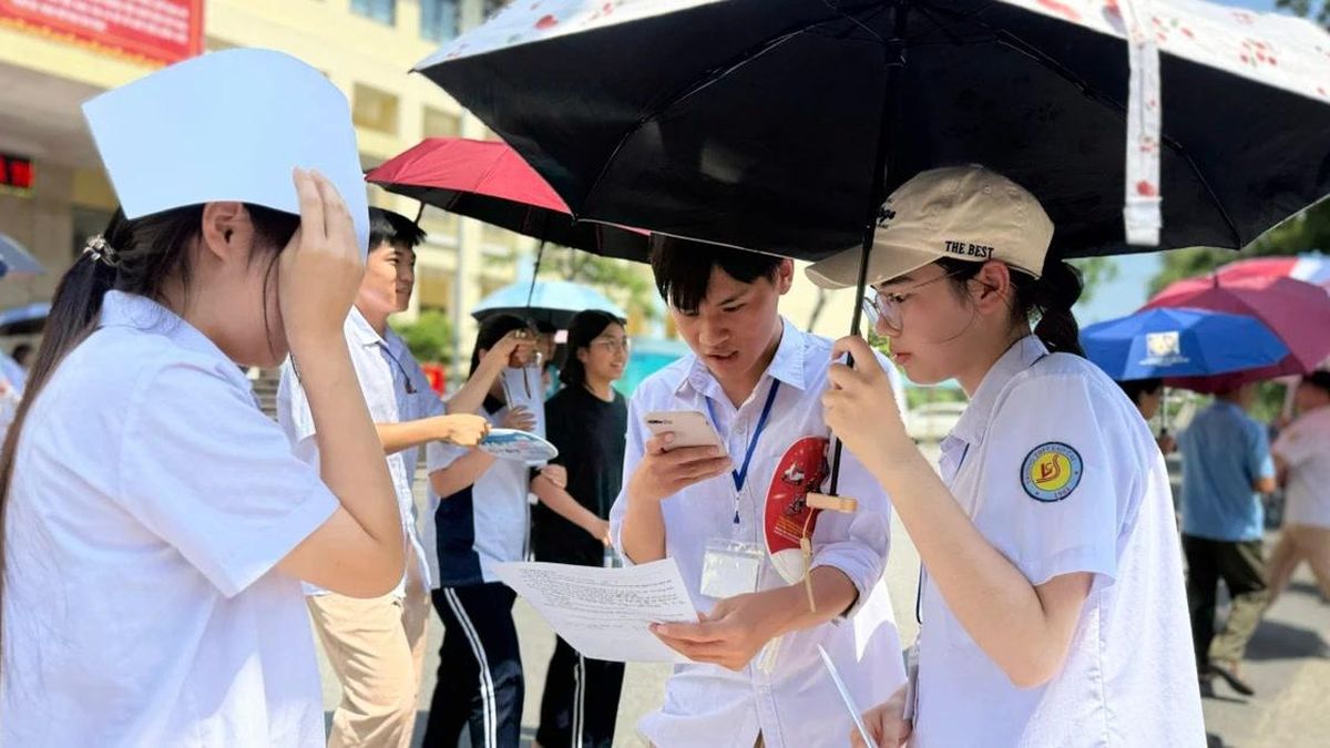Đề thi môn Ngữ văn vừa sức - thí sinh hoàn thành với tâm thế tự tin - Báo Lào Cai