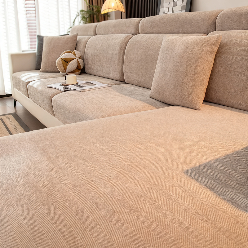 Sofaüberzug aus Chenille, universal passend