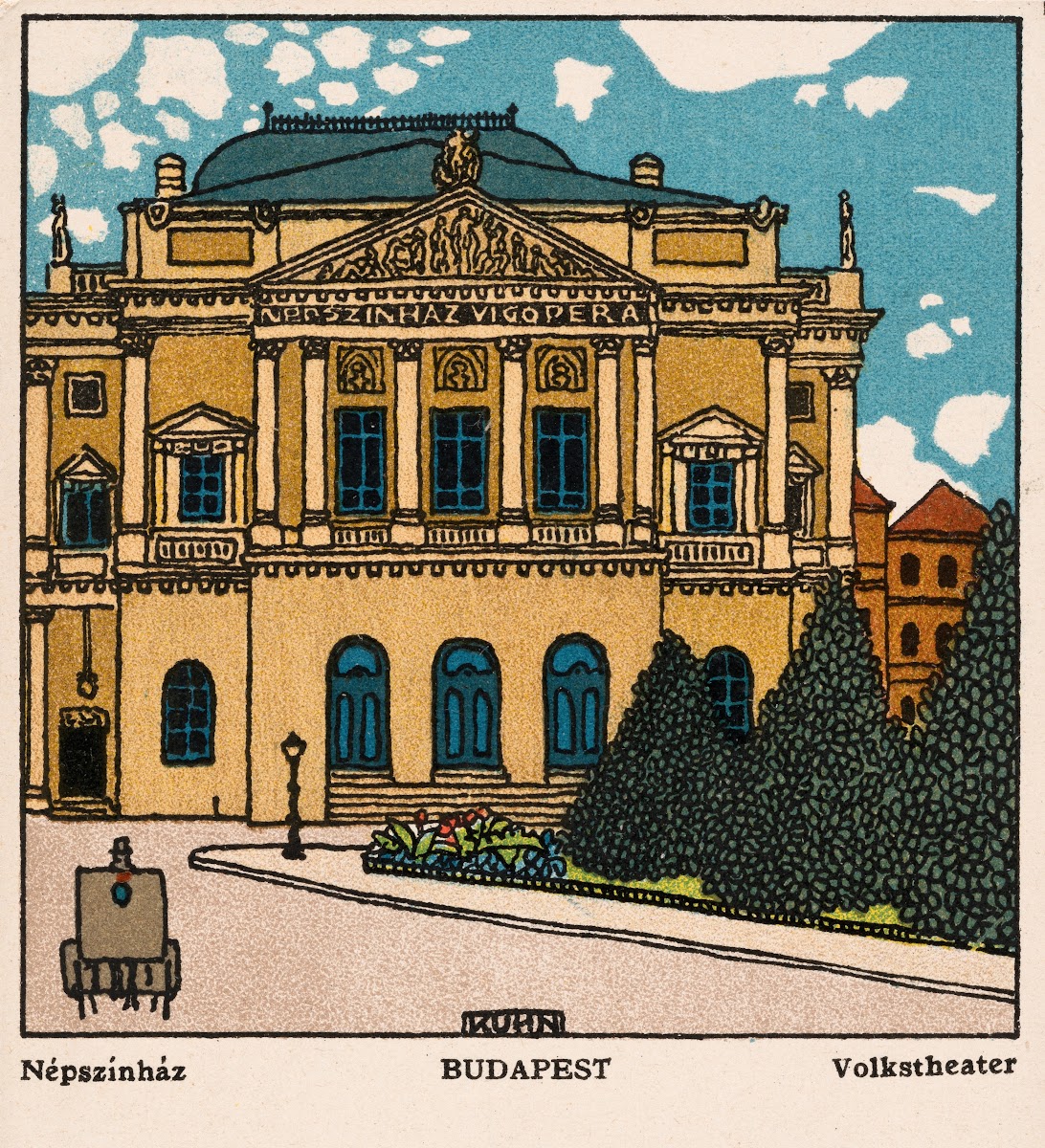 Nr 468 Budapest Volkstheater 1911