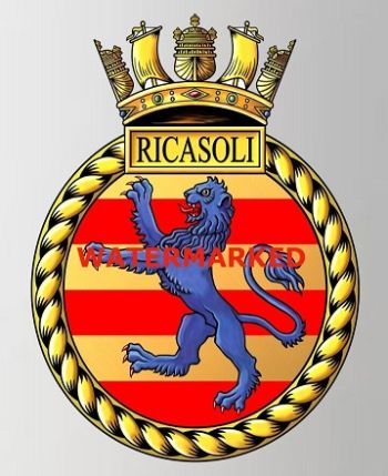 HMS Ricasoli crest