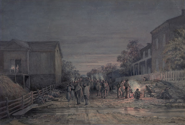 Sketches with the Co B 8th Reg Pa militia under the officers of the old Southwar