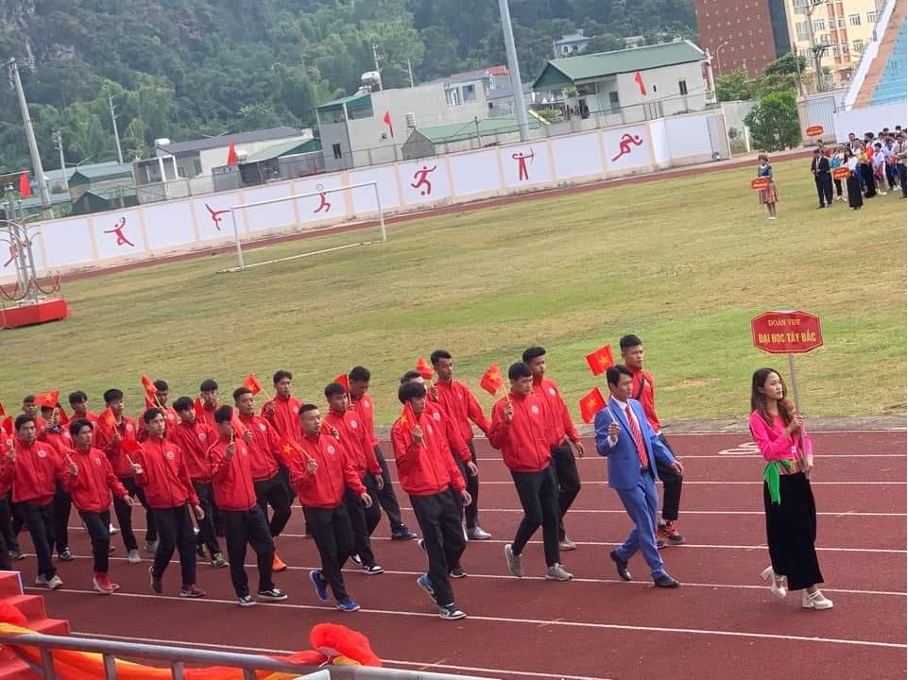 Đoàn thể thao Trường Đại học Tây Bắc đạt thành tích cao tại Đại hội Thể dục Thể thao tỉnh Sơn La lần thứ IX - năm 2022