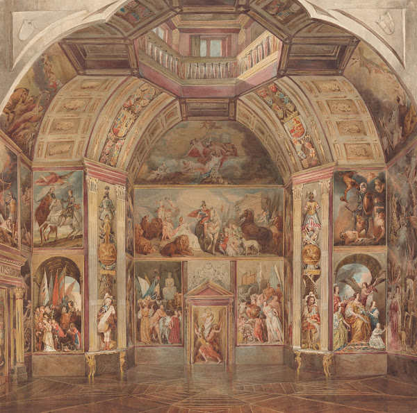 North Wall of the Oranjezaal Huis ten Bosch The Hague