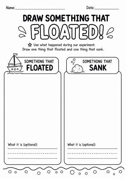 Draw Something That Floated