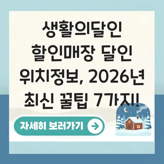 생활의달인 할인매장 달인 위치정보