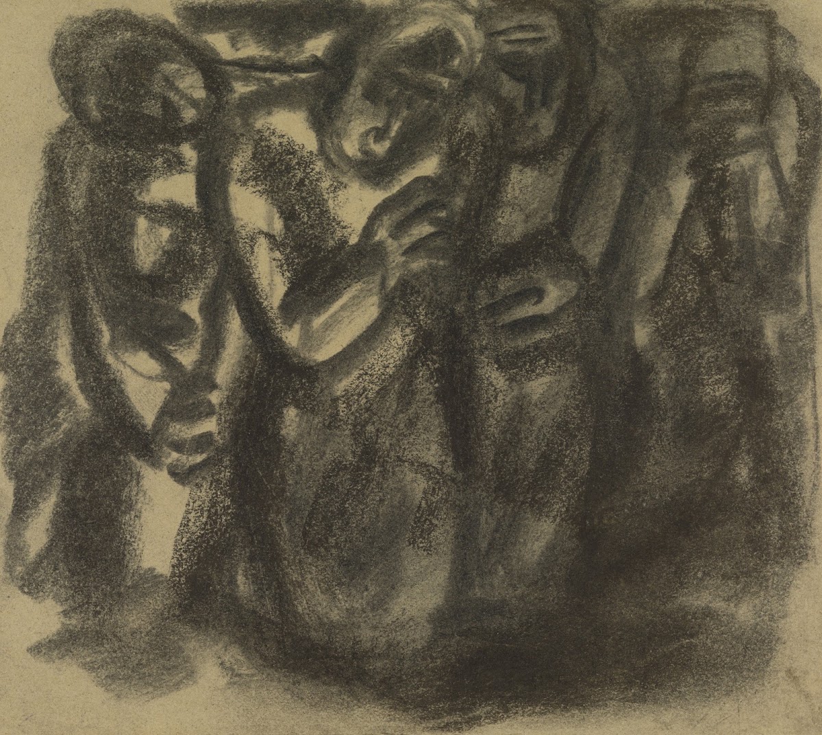 Schets van een groep mensen 2 20th century