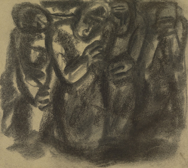 Schets van een groep mensen 2 20th century