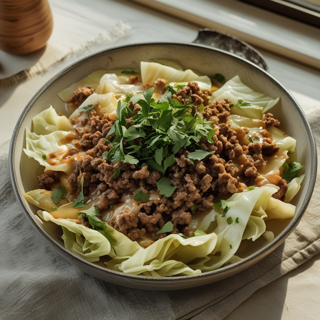 Low Carb Mongolian Ground Beef Cabbage – Easy & Delicious Weeknight Dinner
