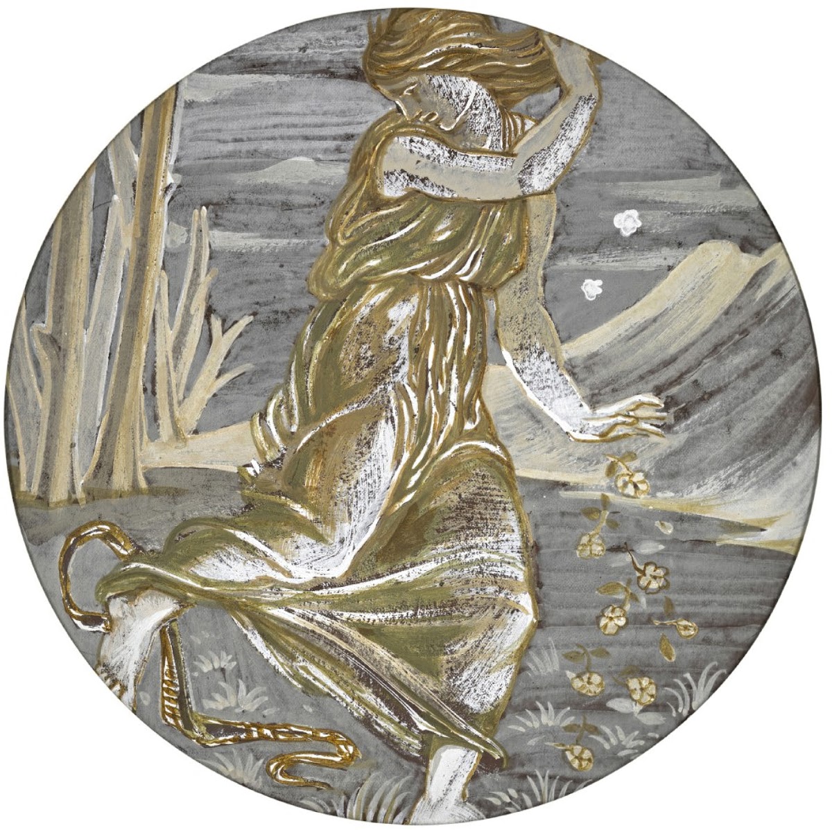 Eurydice Bitten by a Serpent