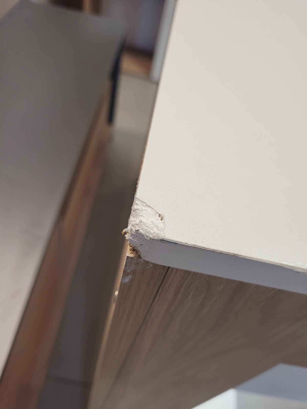 RECIBIDOR CALABRIA HICKORY/BLANCO