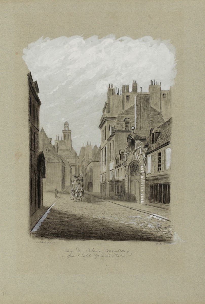 Rue des Blancs Manteaux 4ème arrondissement 1895 1905