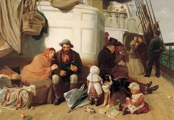 The immigrants ship