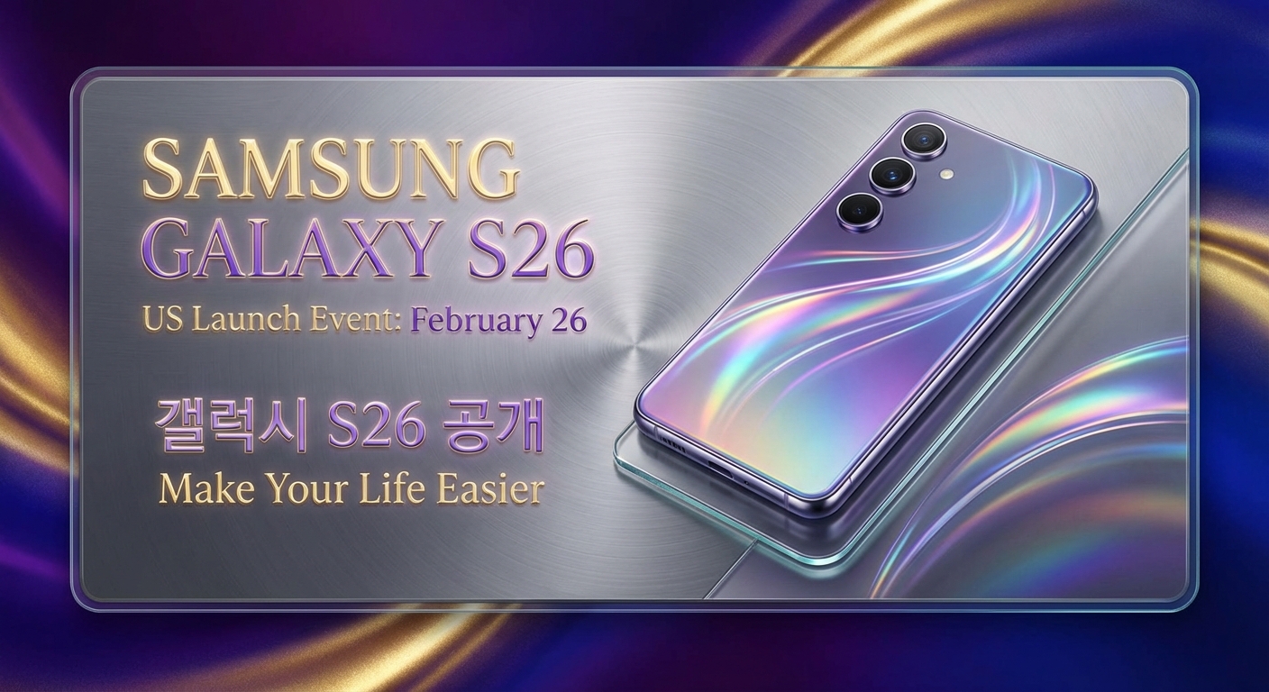 갤럭시 S26 공개 발표