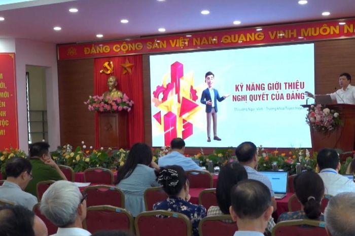Phường Phúc Lợi tập huấn kỹ năng tuyên truyền viên cơ sở - Đài Phát thanh và truyền hình Hà Nội