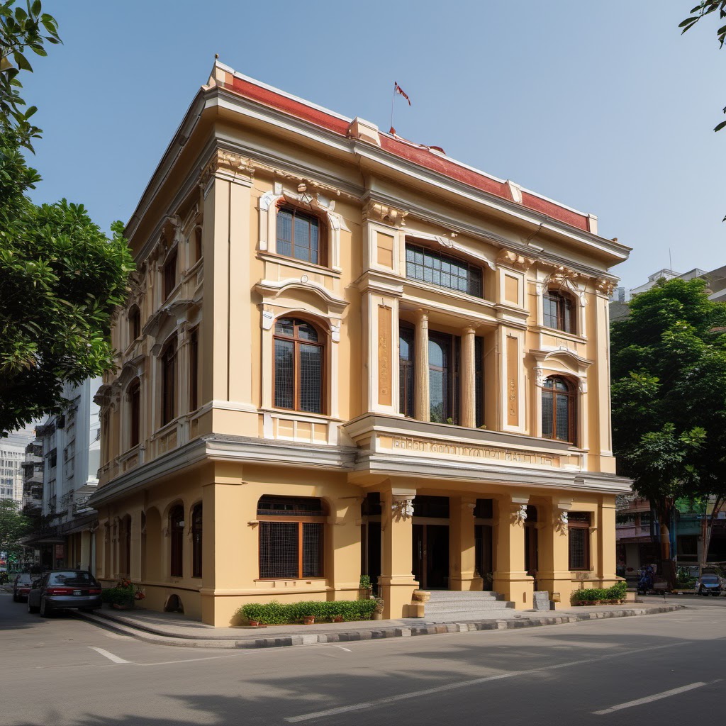 Hình minh họa: Khung cảnh cửa hàng và quy trình kinh doanh