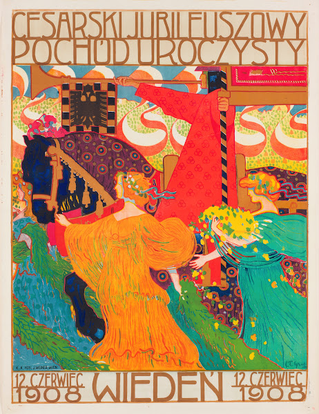 Cesarski jubileuszowy pochód uroczysty 1908