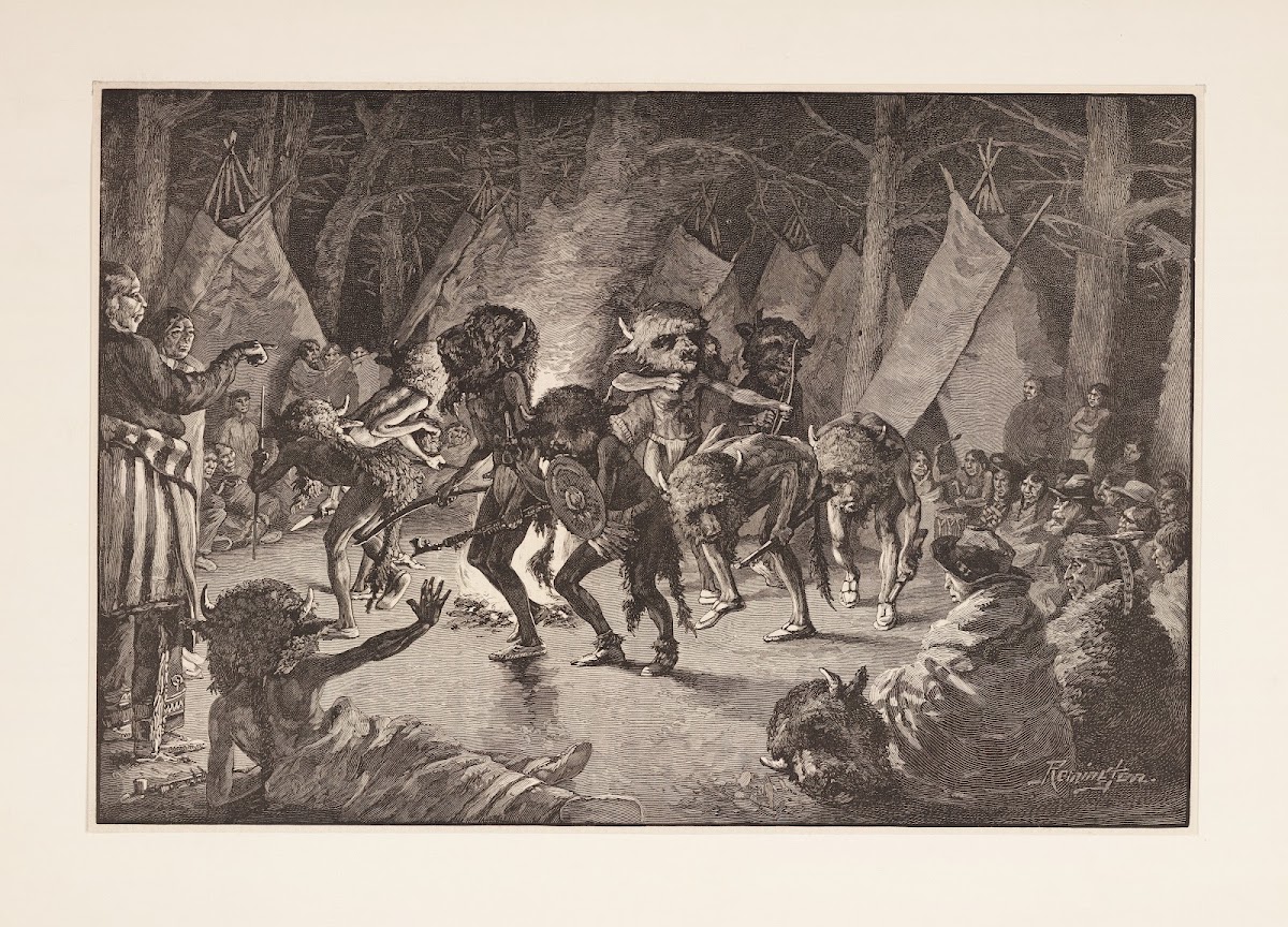 The buffalo dance 1887