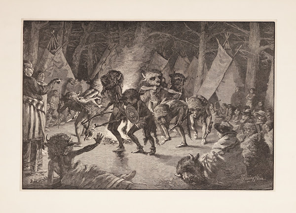 The buffalo dance 1887