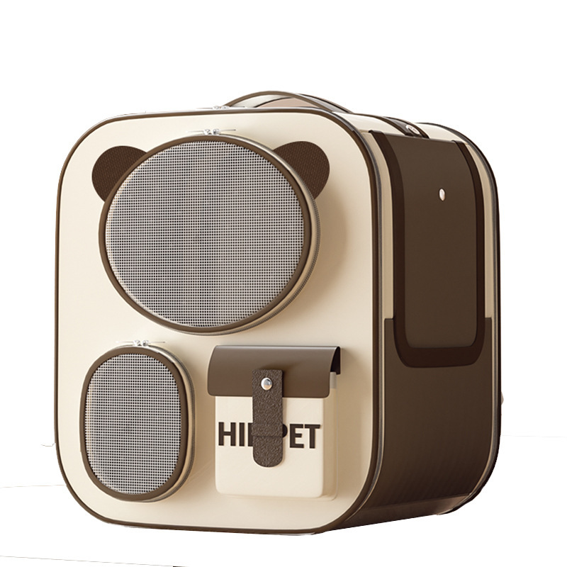 Transport box for pets with wheels
