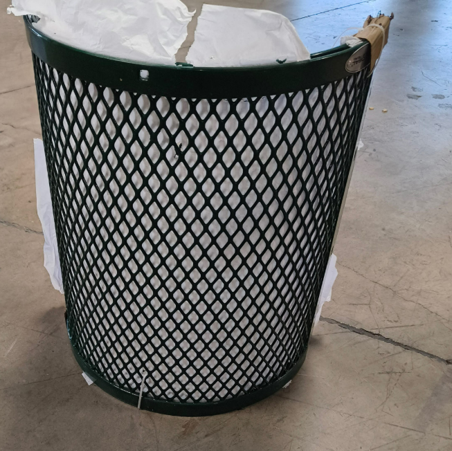 Mesh Outdoor Trash Can
