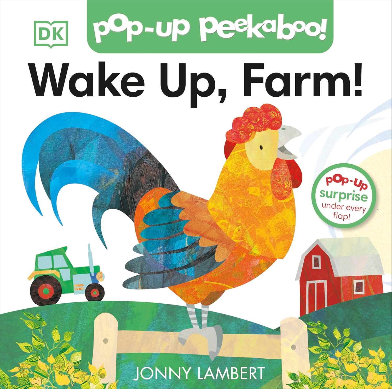 Jonny Lambert's Wake Up, Farm! (Pop-Up Peekaboo) book cover