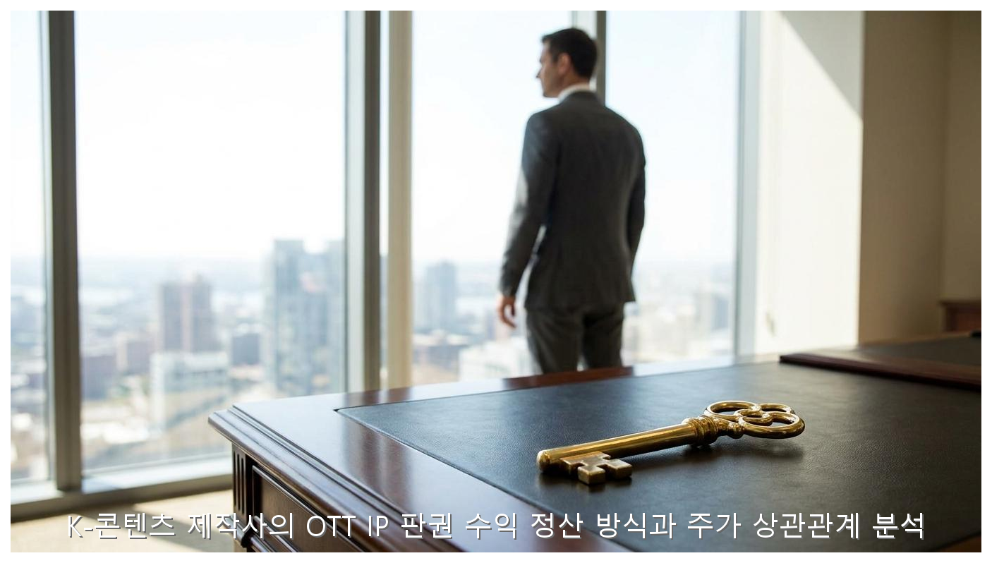 K-콘텐츠 제작사의 OTT IP 판권 수익 정산 방식과 주가 상관관계 분석 핵심 안내 및 분석 인포그래픽 (3)