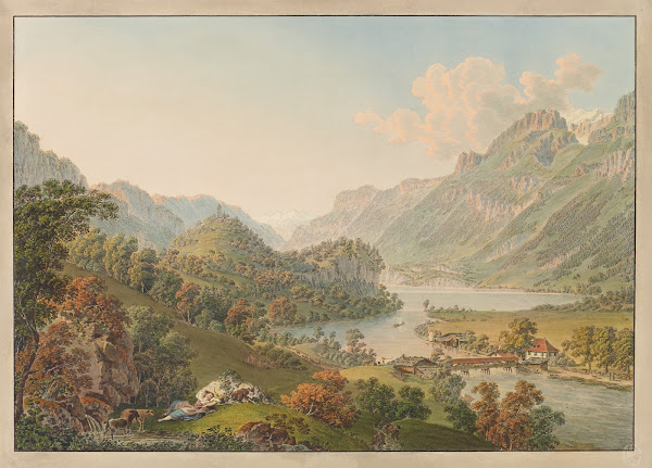 Sortie de lAar du Lac de Brienz 1915 1945