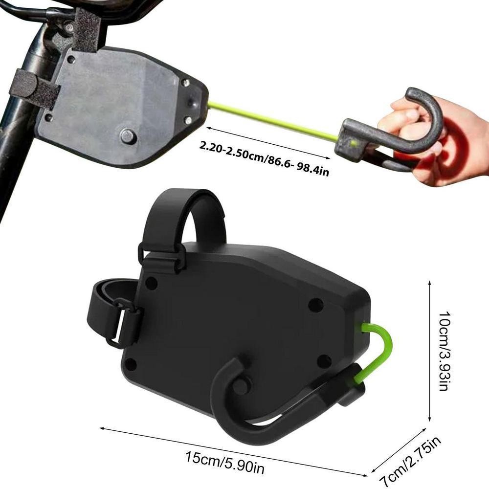 Bicycle Tow Line Set, extendable, Model 001